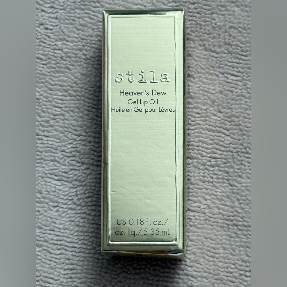 Stila NIB Heaven's Dew Gel Lip Oil Moondust - Picture 4 of 5